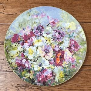 Royal Doulton Spring Harmony Plate - Vintage 1975 Bone China Made in England